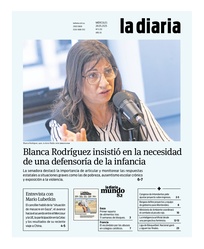 Tapa de la diaria del miércoles 28 de mayo de 2025