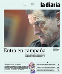 Tapa de la diaria del miércoles 3 de abril de 2019