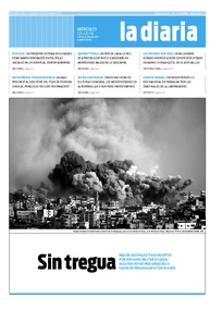 Tapa de la diaria del miércoles 23 de julio de 2014