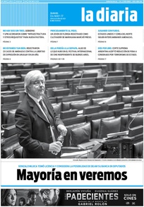 Tapa de la diaria del jueves 4 de mayo de 2017