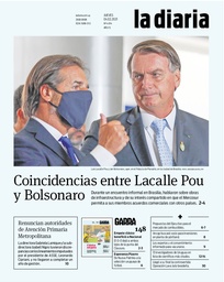 Tapa de la diaria del jueves 4 de febrero de 2021