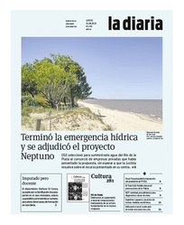 Tapa de la diaria del jueves 24 de agosto de 2023