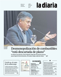 Tapa de la diaria del lunes 19 de abril de 2021
