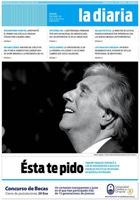 Tapa de la diaria del jueves 28 de enero de 2016