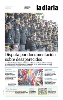 Tapa de la diaria del sábado 3 de junio de 2023