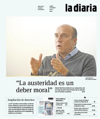 Tapa de la diaria del lunes 24 de junio de 2019