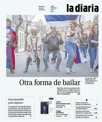 Tapa de la diaria del lunes 26 de agosto de 2019