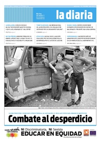 Tapa de la diaria del martes 8 de marzo de 2011