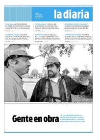 Tapa de la diaria del domingo 10 de enero de 2010