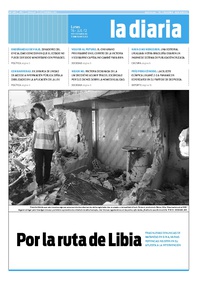 Tapa de la diaria del lunes 16 de julio de 2012