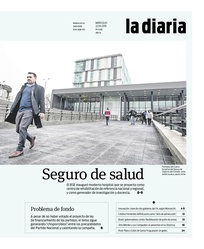 Tapa de la diaria del miércoles 22 de mayo de 2019