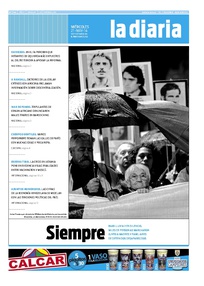 Tapa de la diaria del miércoles 21 de mayo de 2014