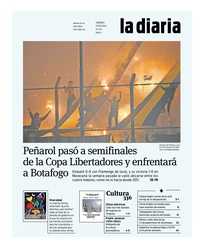 Tapa de la diaria del viernes 27 de septiembre de 2024