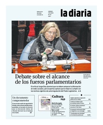 Tapa de la diaria del viernes 13 de enero de 2023