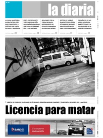 Tapa de la diaria del miércoles 29 de agosto de 2007