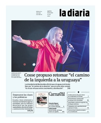 Tapa de la diaria del martes 5 de marzo de 2024