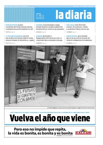 Tapa de la diaria del jueves 27 de diciembre de 2012