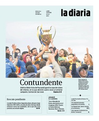 Tapa de la diaria del lunes 23 de julio de 2018