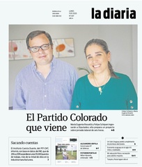 Tapa de la diaria del lunes 13 de enero de 2020