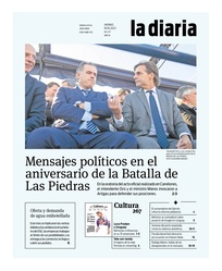 Tapa de la diaria del viernes 19 de mayo de 2023