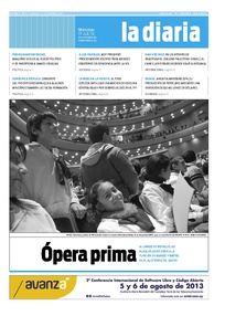 Tapa de la diaria del miércoles 17 de julio de 2013