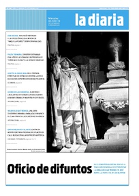 Tapa de la diaria del miércoles 3 de noviembre de 2010