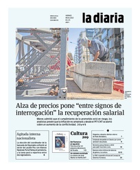 Tapa de la diaria del viernes 8 de abril de 2022