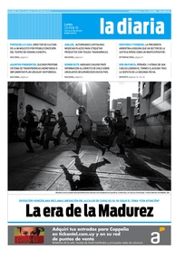 Tapa de la diaria del lunes 23 de febrero de 2015