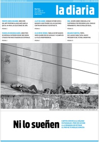Tapa de la diaria del martes 4 de abril de 2017