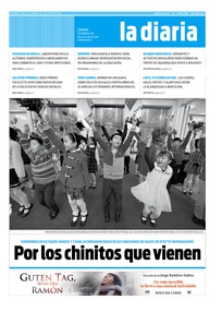 Tapa de la diaria del jueves 13 de noviembre de 2014