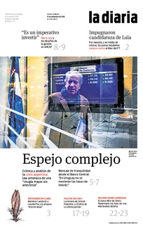 Tapa de la diaria del sábado 1 de septiembre de 2018