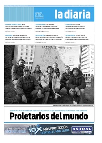 Tapa de la diaria del viernes 25 de octubre de 2013