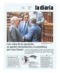 Tapa de la diaria del miércoles 5 de noviembre de 2025