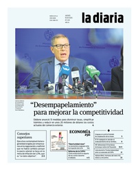 Tapa de la diaria del jueves 10 de julio de 2025