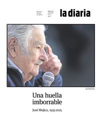 Tapa de la diaria del miércoles 14 de mayo de 2025