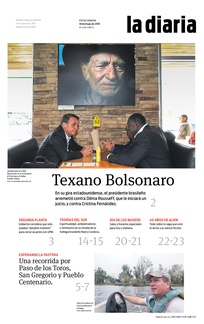 Tapa de la diaria del sábado 18 de mayo de 2019