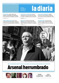 Tapa de la diaria del viernes 6 de noviembre de 2009