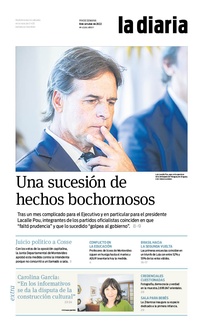 Tapa de la diaria del sábado 8 de octubre de 2022