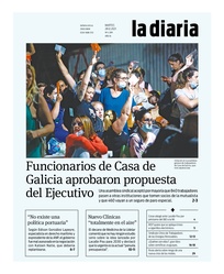 Tapa de la diaria del martes 28 de diciembre de 2021
