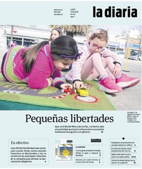 Tapa de la diaria del lunes 13 de agosto de 2018