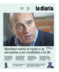 Tapa de la diaria del jueves 16 de enero de 2020