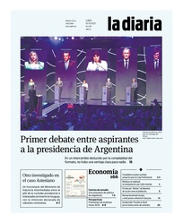 Tapa de la diaria del lunes 2 de octubre de 2023