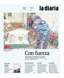 Tapa de la diaria del martes 28 de abril de 2020