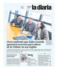 Tapa de la diaria del miércoles 16 de setiembre de 2026