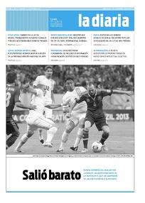 Tapa de la diaria del lunes 17 de junio de 2013