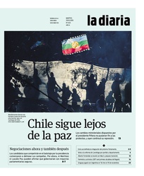 Tapa de la diaria del martes 29 de octubre de 2019