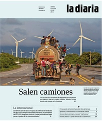 Tapa de la diaria del jueves 1 de noviembre de 2018