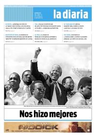 Tapa de la diaria del viernes 6 de diciembre de 2013