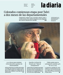 Tapa de la diaria del martes 28 de julio de 2020