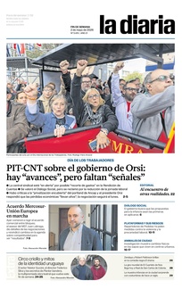 Tapa de la diaria del sábado 2 de mayo de 2026